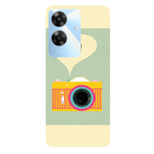 Realme Note 60 Photo smile Transparent Silicone TPU Θήκη