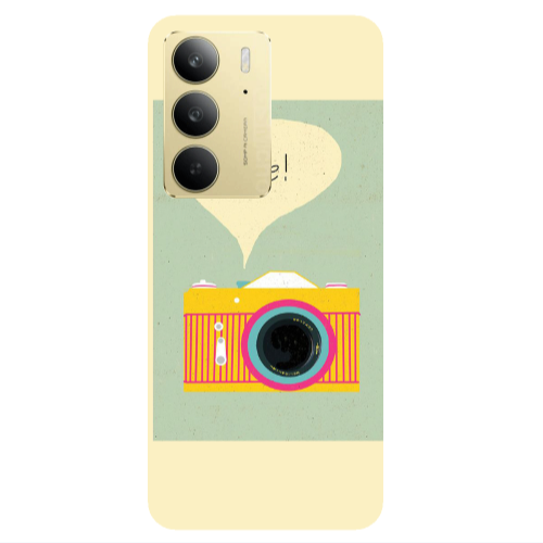 Realme C 75 Photo smile Transparent Silicone TPU Θήκη