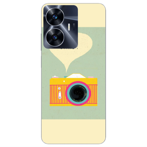 Realme Note 50 Photo smile Transparent Silicone TPU Θήκη