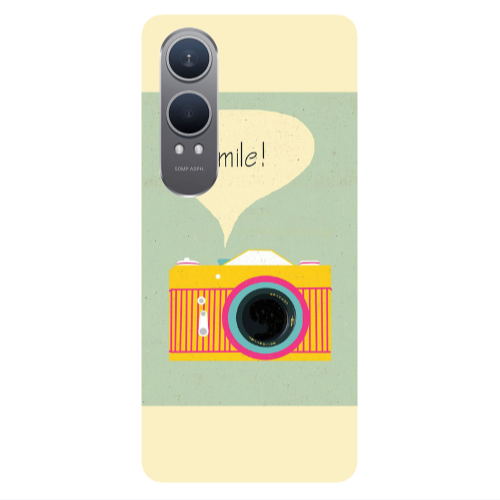 Oneplus Nord Ce 4 lite Photo smile Transparent Silicone TPU Θήκη