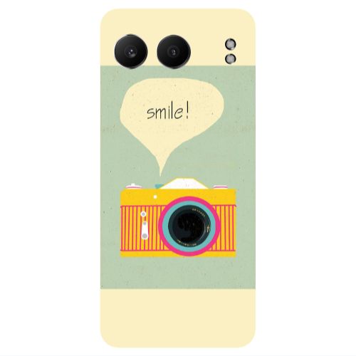 Oneplus Nord 4 Photo smile Transparent Silicone TPU Θήκη