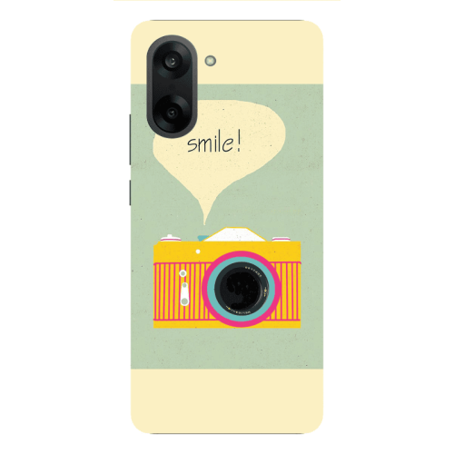 Oneplus Nord CE 5 Photo smile Transparent Silicone TPU Θήκη