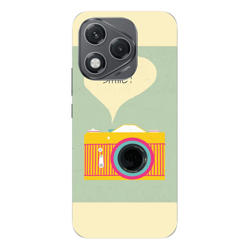 Honor 400 Lite Photo smile Transparent Silicone TPU Θήκη