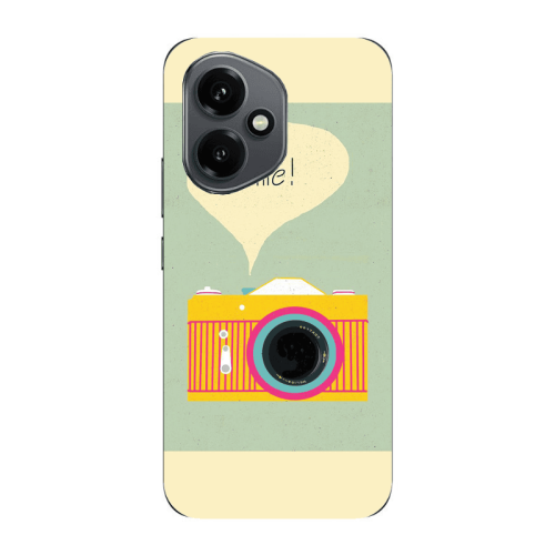 Honor Magic 400 Photo smile Transparent Silicone TPU Θήκη
