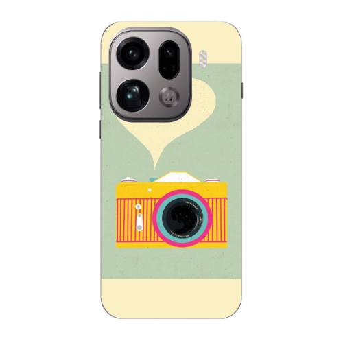 Oppo Find X9 Pro Photo smile Transparent Silicone TPU Θήκη