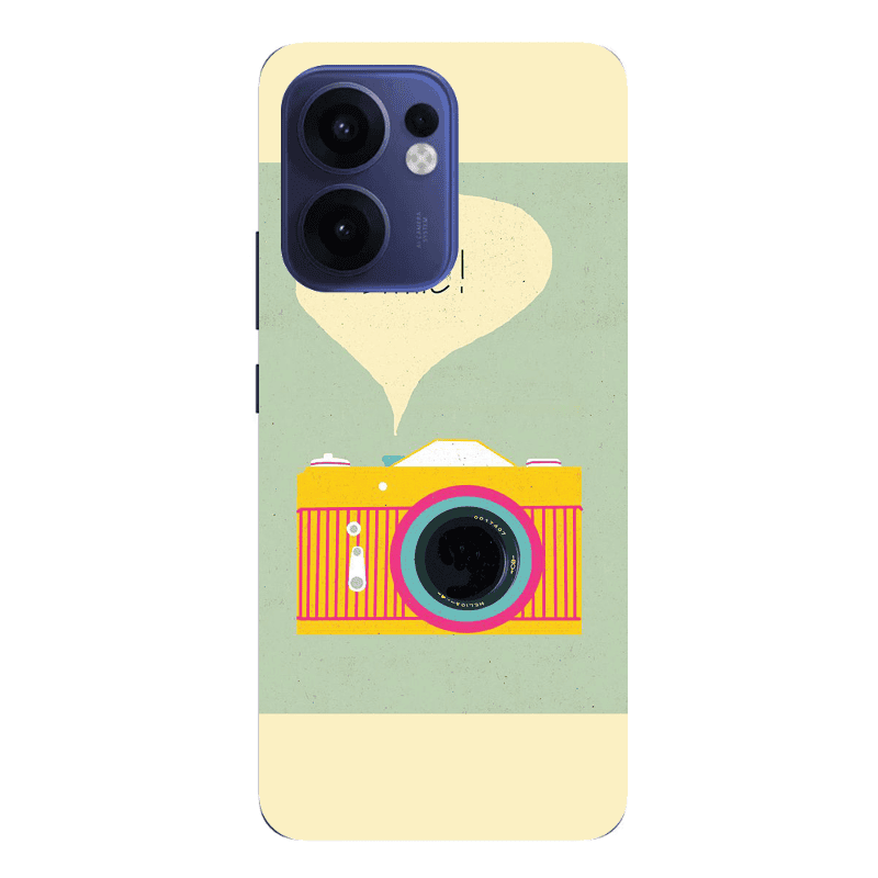 Oppo Reno13 FS Photo smile Transparent Silicone TPU Θήκη