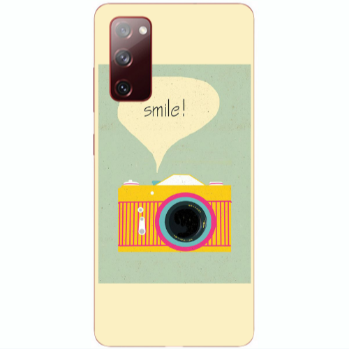 Samsung S20 FE Photo smile Transparent Silicone TPU Θήκη