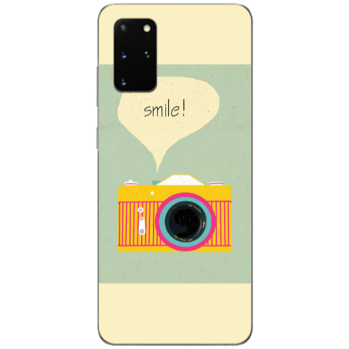Samsung S20 Plus Photo smile Transparent Silicone TPU Θήκη