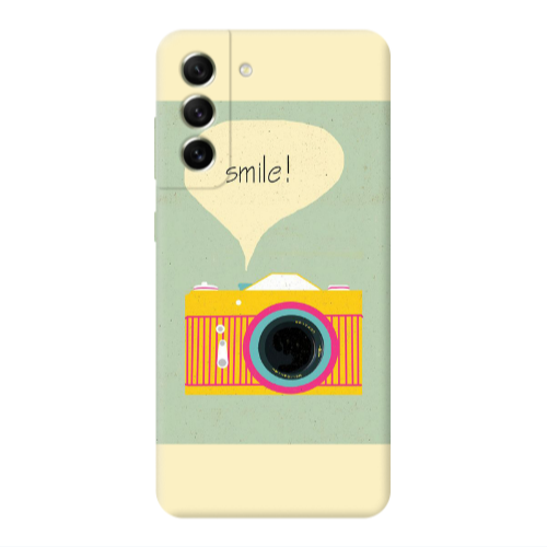 Samsung S22 Photo smile Transparent Silicone TPU Θήκη