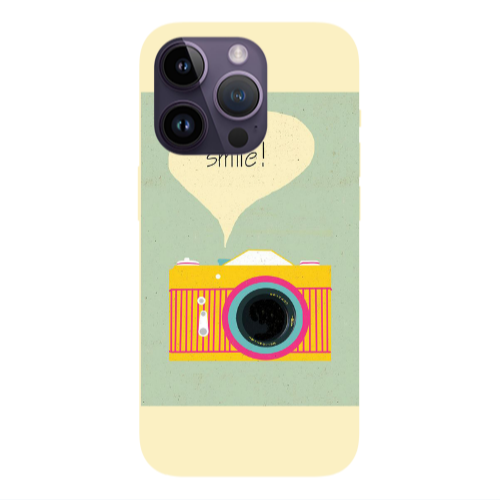 Apple iPhone 14 Pro  Photo smile Transparent Silicone TPU Θήκη
