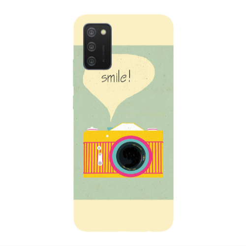 Samsung A03S Photo smile Transparent Silicone TPU Θήκη