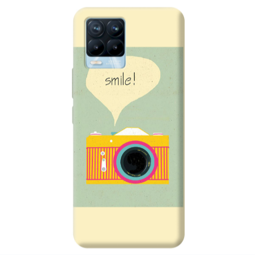 Realme 8 Pro Photo smile Transparent Silicone TPU Θήκη