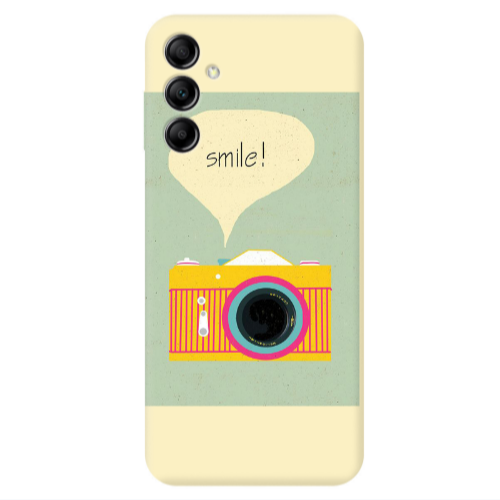 Samsung A14 5G Photo smile Transparent Silicone TPU Θήκη