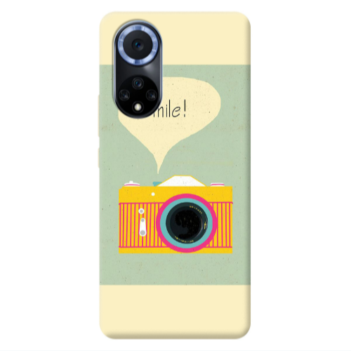 Huawei Nova 9 Photo smile Transparent Silicone TPU Θήκη