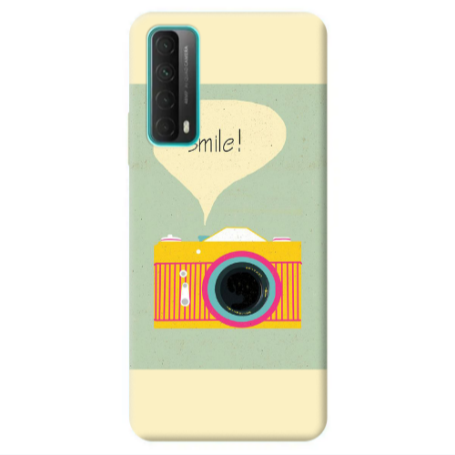 Huawei P Smart 2021 Photo smile Transparent Silicone TPU Θήκη
