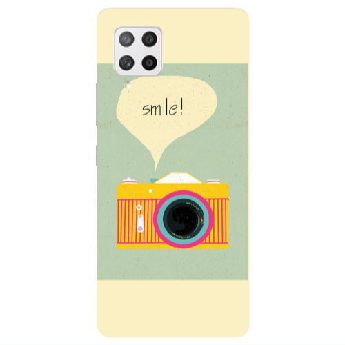 Samsung A42 5G Photo smile Transparent Silicone TPU Θήκη
