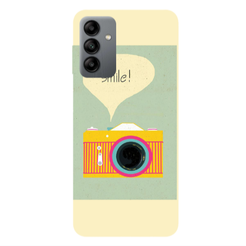 Samsung A13 5G Photo smile Transparent Silicone TPU Θήκη