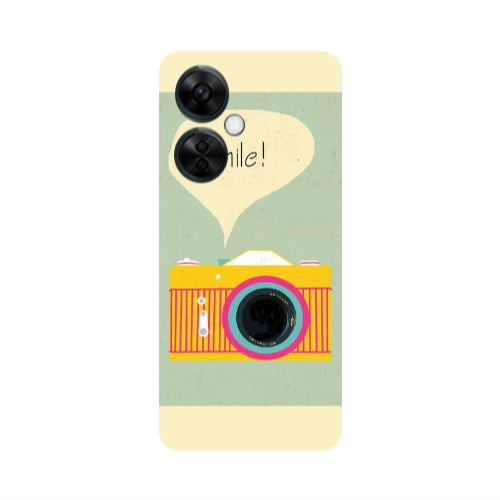 Oneplus Nord CE 3 Lite 5G Photo smile Transparent Silicone TPU Θήκη
