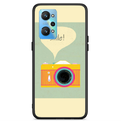 Realme Gt Neo 2 Photo smile Black Glossy Θήκη