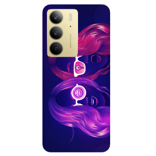 Realme C 75 Dual style Transparent Silicone TPU Θήκη