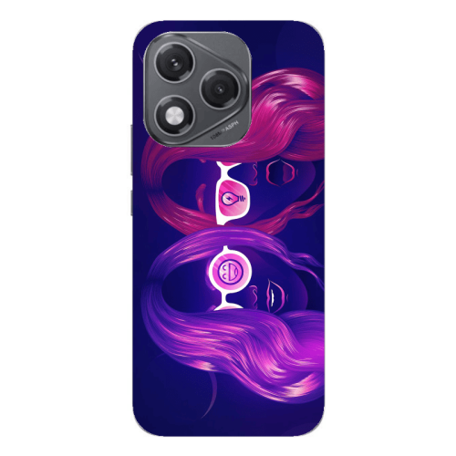 Honor 400 Lite Dual style Transparent Silicone TPU Θήκη