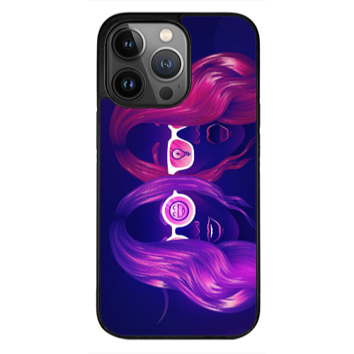 Apple iPhone 13 Pro Max Dual style Black Glossy Θήκη