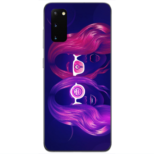 Samsung S20 Dual style Transparent Silicone TPU Θήκη
