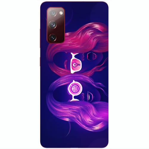 Samsung S20 FE Dual style Transparent Silicone TPU Θήκη