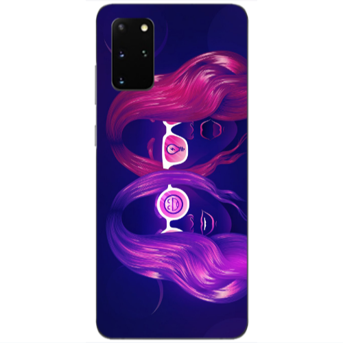 Samsung S20 Plus Dual style Transparent Silicone TPU Θήκη