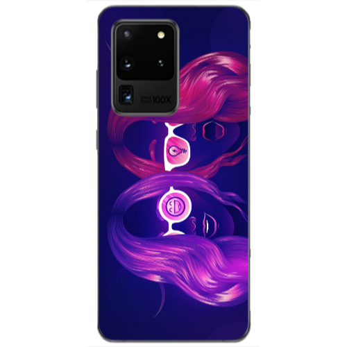 Samsung S20 Ultra Dual style Transparent Silicone TPU Θήκη