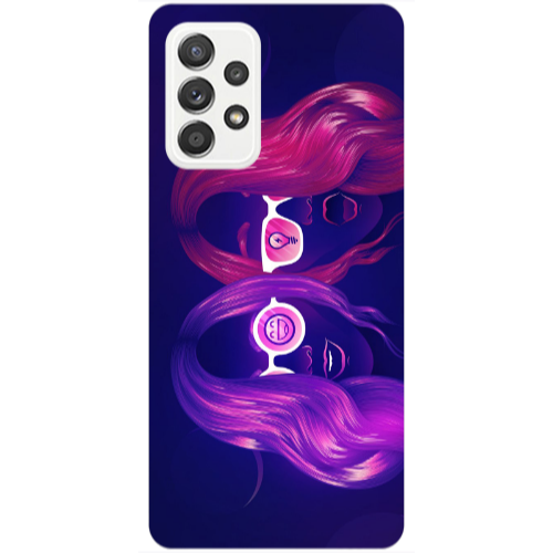 Samsung A33 Dual style Transparent Silicone TPU Θήκη