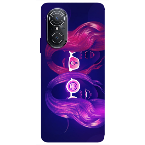 Huawei Nova 9 SE Dual style Transparent Silicone TPU Θήκη