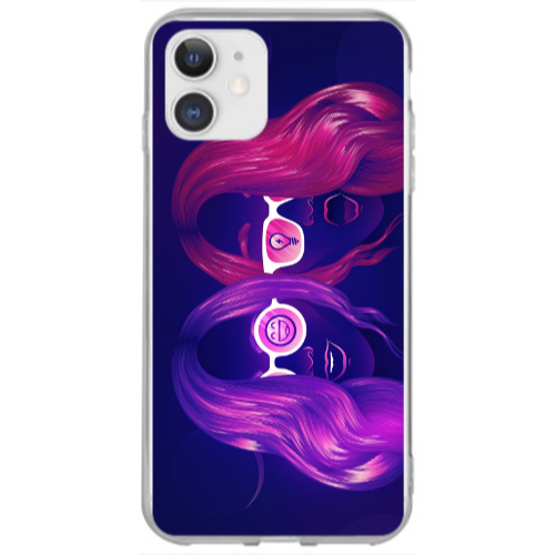 Apple iPhone 12 Mini Dual style Transparent Silicone TPU Θήκη