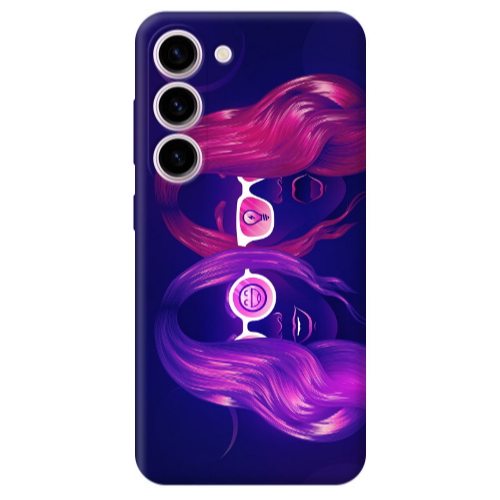 Samsung S23 Plus Dual style Transparent Silicone TPU Θήκη