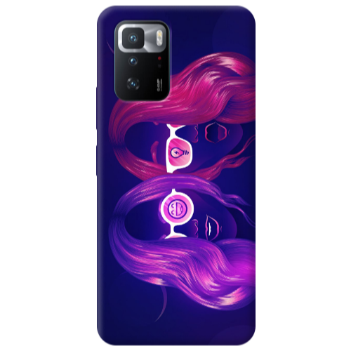 Xiaomi Poco X3 GT Dual style Transparent Silicone TPU Θήκη
