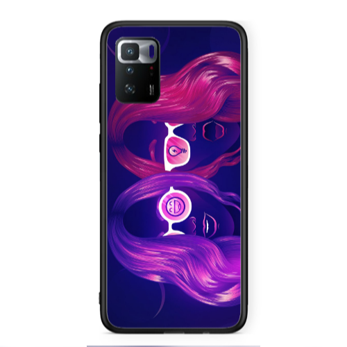 Xiaomi Poco X3 GT Dual style Black Glossy Θήκη
