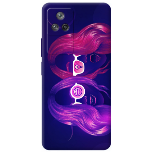 Xiaomi Poco F4 Dual style Transparent Silicone TPU Θήκη