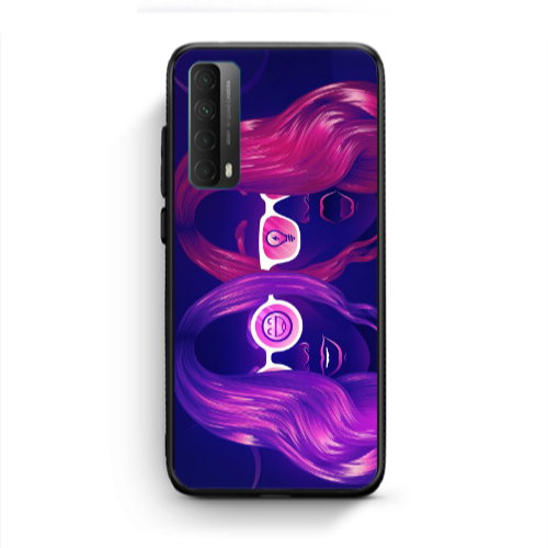 Huawei P Smart 2021 Dual style Black Glossy Θήκη