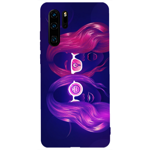 Huawei P30 Pro Dual style Transparent Silicone TPU Θήκη