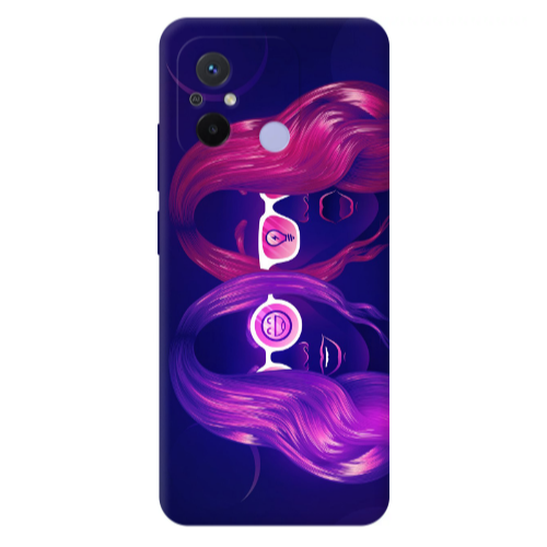 Xiaomi Redmi 12C Dual style Transparent Silicone TPU Θήκη