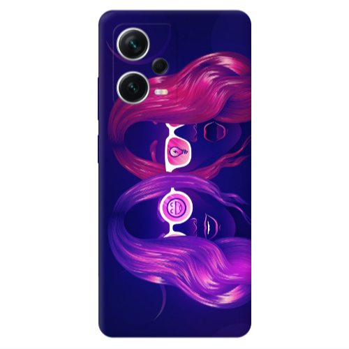 Xiaomi Redmi Note 12 5G Dual style Transparent Silicone TPU Θήκη