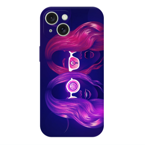 Apple iPhone 15 Plus Dual style Transparent Silicone TPU Θήκη