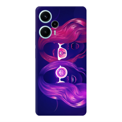 Xiaomi Poco F5 Dual style Transparent Silicone TPU Θήκη