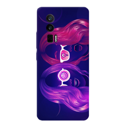 Xiaomi Poco F5 Pro Dual style Transparent Silicone TPU Θήκη