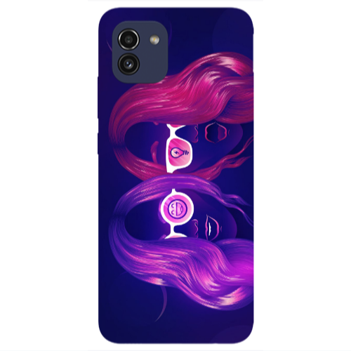 Samsung A03 Dual style Transparent Silicone TPU Θήκη