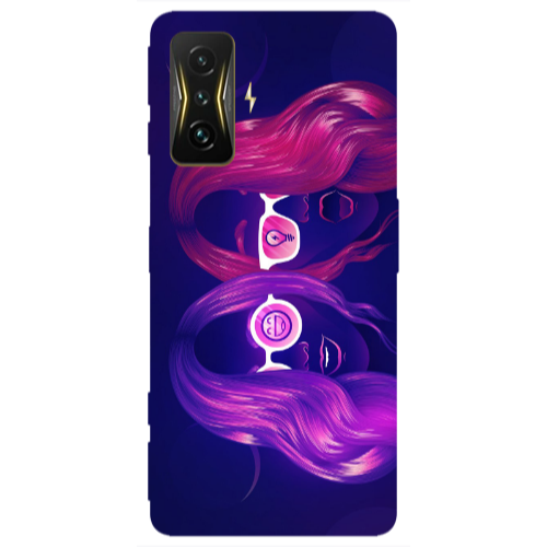 Xiaomi Poco F4 Gt Dual style Transparent Silicone TPU Θήκη