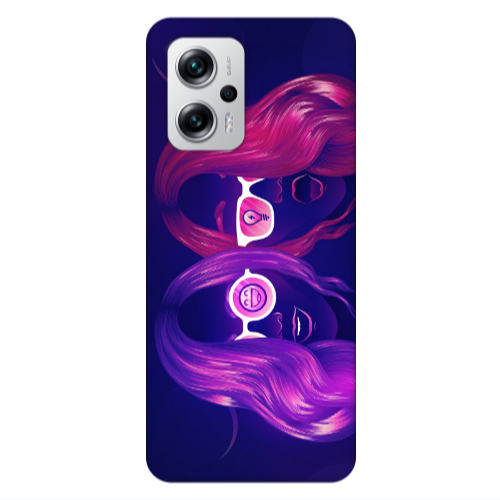 Xiaomi Poco X4 GT Dual style Transparent Silicone TPU Θήκη