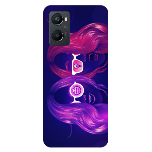 Oppo A 96 Dual style Transparent Silicone TPU Θήκη
