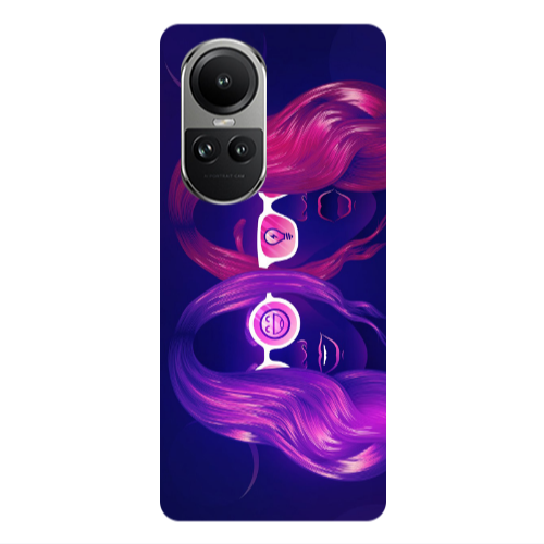 Oppo Reno10 5G Dual style Transparent Silicone TPU Θήκη