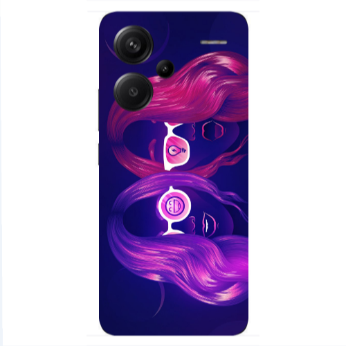 Xiaomi Redmi Note 13 Pro+ 5G  Dual style Transparent Silicone TPU Θήκη